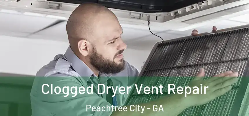  Clogged Dryer Vent Repair Peachtree City - GA